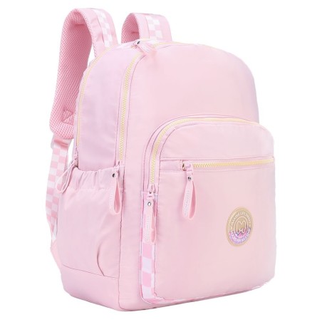 355 MOCHILA CON BOLSILLO FRONTAL PINK