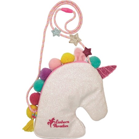 376   Bolsito Unicornio con Pompones Unicorn