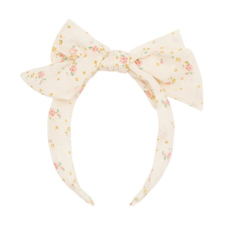 386 Tiny Blossom Double Bow Headband