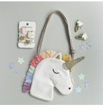 393 Rainbow Unicorn Clips