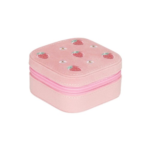 404 Sweet Strawberry Square Jewellery Box