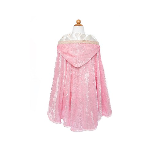 411 Deluxe Pink Rose Princess Cape Size 5-6