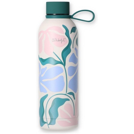 448 Botella Térmica 500 Ml Estampado Flores