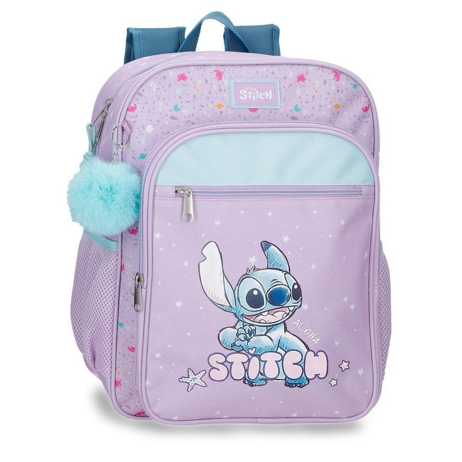 452 Mochila Escolar Lovely Stitch 38cm Adapt 452 Mochila Escolar Lovely Stitch 38cm Adapt