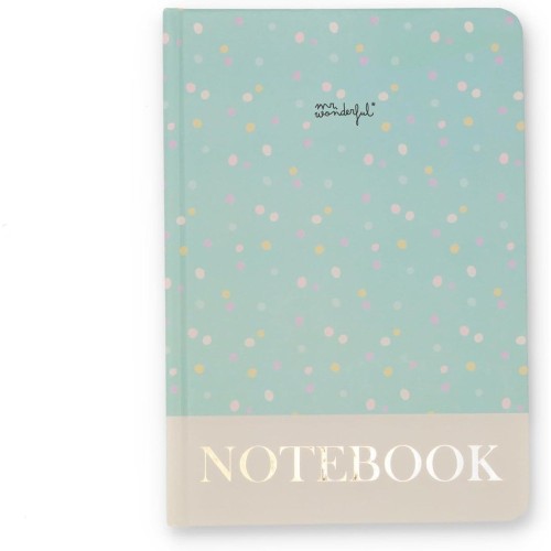 476 Libreta A5 Estampado Topos