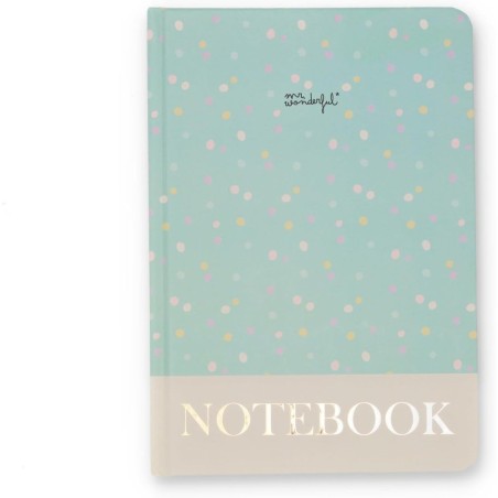 476 Libreta A5 Estampado Topos