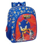 46 Mochila Junior Adaptable A Carro Sonic "Prime