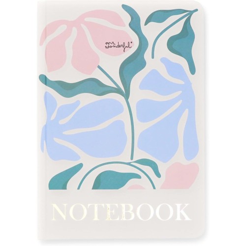 481 Libreta A5 Estampado Flores