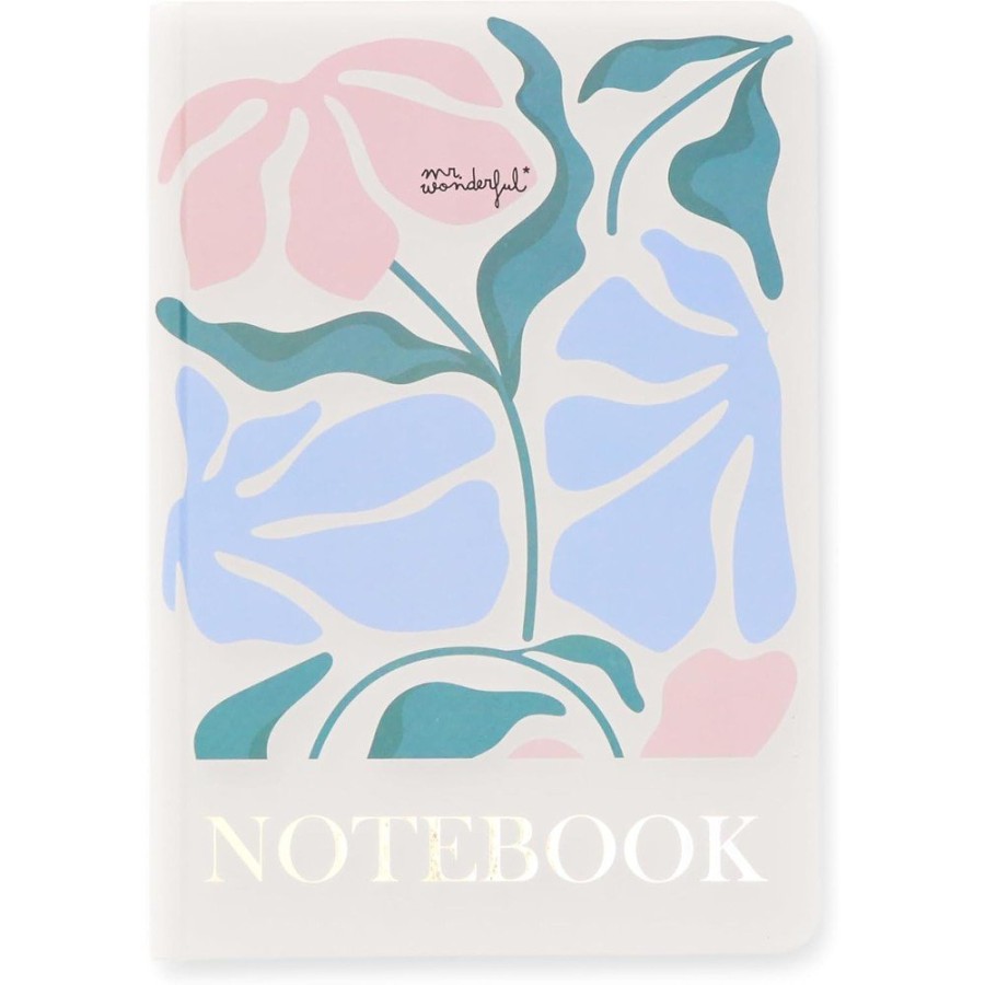 481 Libreta A5 Estampado Flores