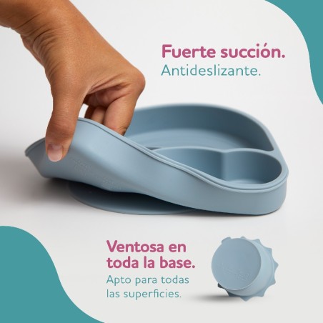 490 Vajilla bebé de 5 piezas con caja de reg