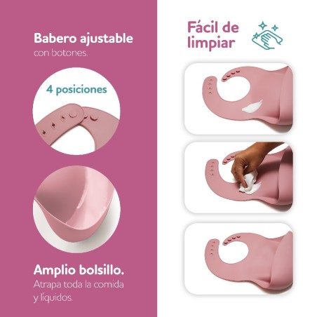 495 Vajilla bebé de 5 piezas con caja de reg