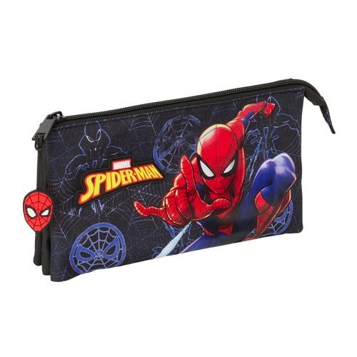 58 Spiderman Estuche portatodo Triple Attack