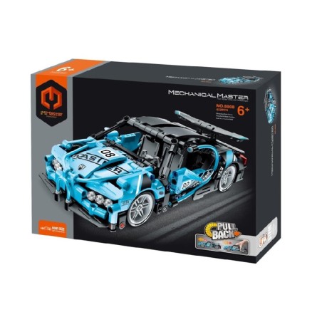 634 iMMaster Coche de carreras azul