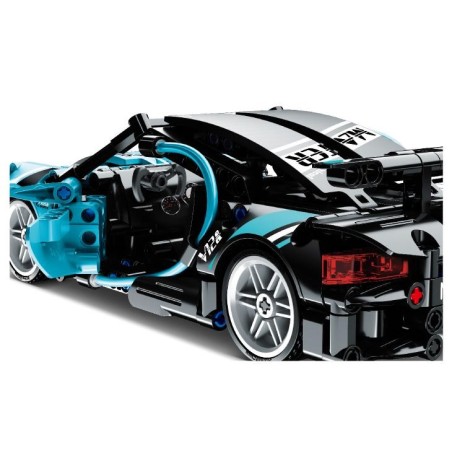 636 iMMaster Coche de carreras azul