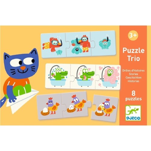 658 Educativos Puzzle Trío Historias FSC