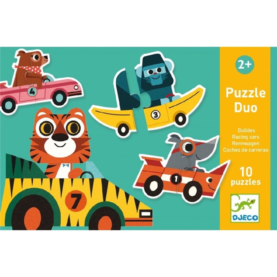 661 Educativos Puzzle dúo Coches de carreras 661 Educativos Puzzle dúo Coches de carreras