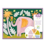 665 Pintura con paleta Los animales salvajes