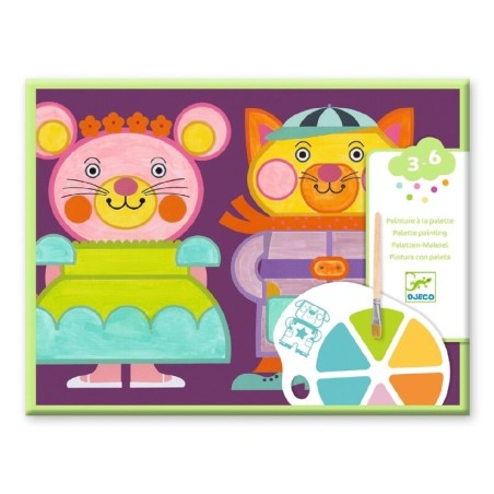 668 Pintura con paleta Los mofletudos