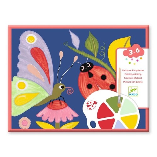 672 Pintura con paleta Los bichitos