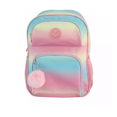 709 Blin Blin Gradient Pink Mochila Adaptabl