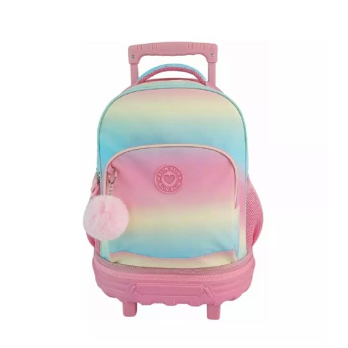 713 Mochila escolar con ruedas Toybags Blin Blin Gradient Pink