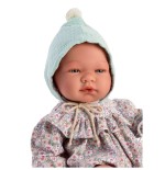 764 PABLO PELELE VOLANTE FLORES GORRO VERDE