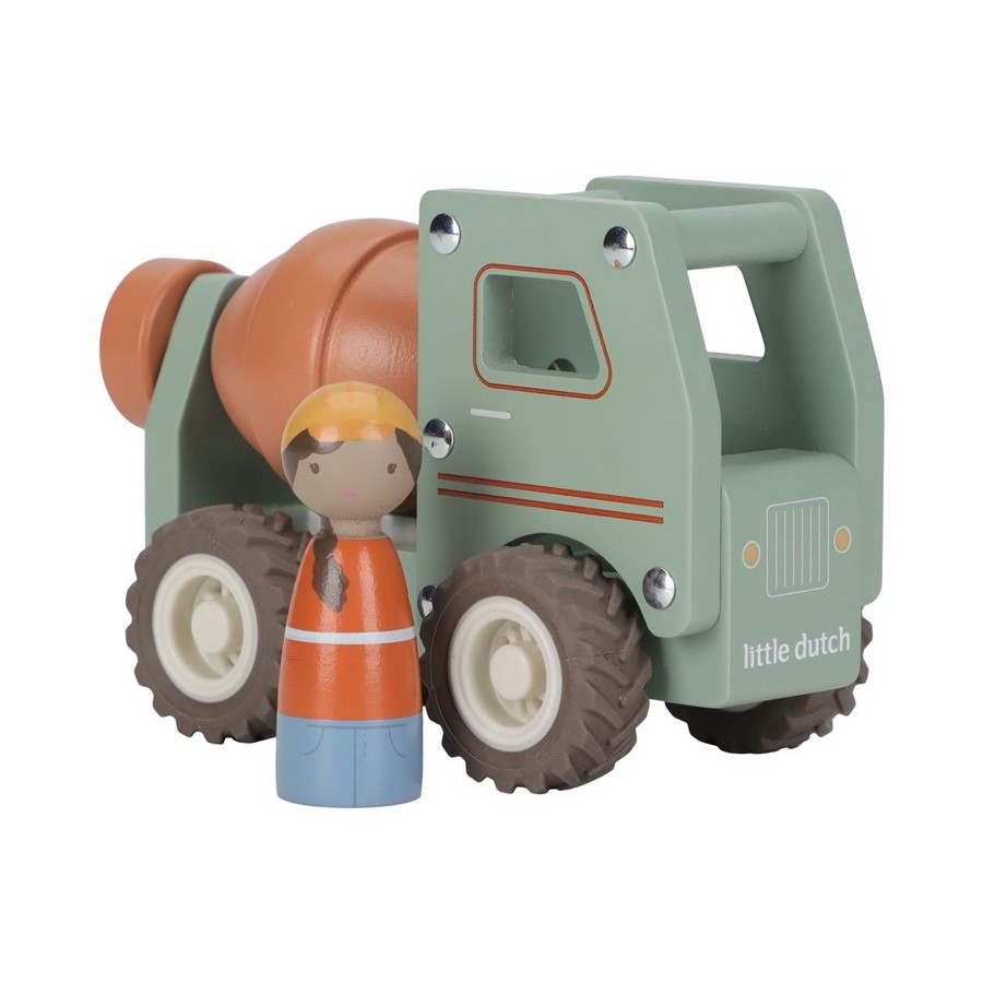 781 Camión de Cemento de Madera FSC Little D 781 Camión de Cemento de Madera FSC Little D