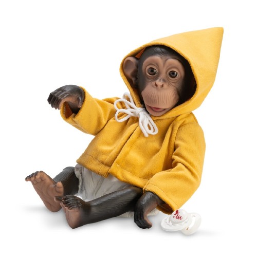 890 LOLA LA CHIMPANCÉ CON TRENCA MOSTAZA