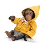 890 LOLA LA CHIMPANCÉ CON TRENCA MOSTAZA