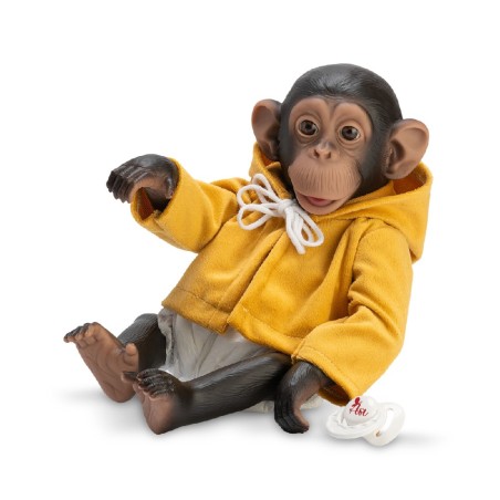 891 LOLA LA CHIMPANCÉ CON TRENCA MOSTAZA